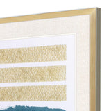 Paragon Mirror II Teal 36 X 30 X 2 Wall Art