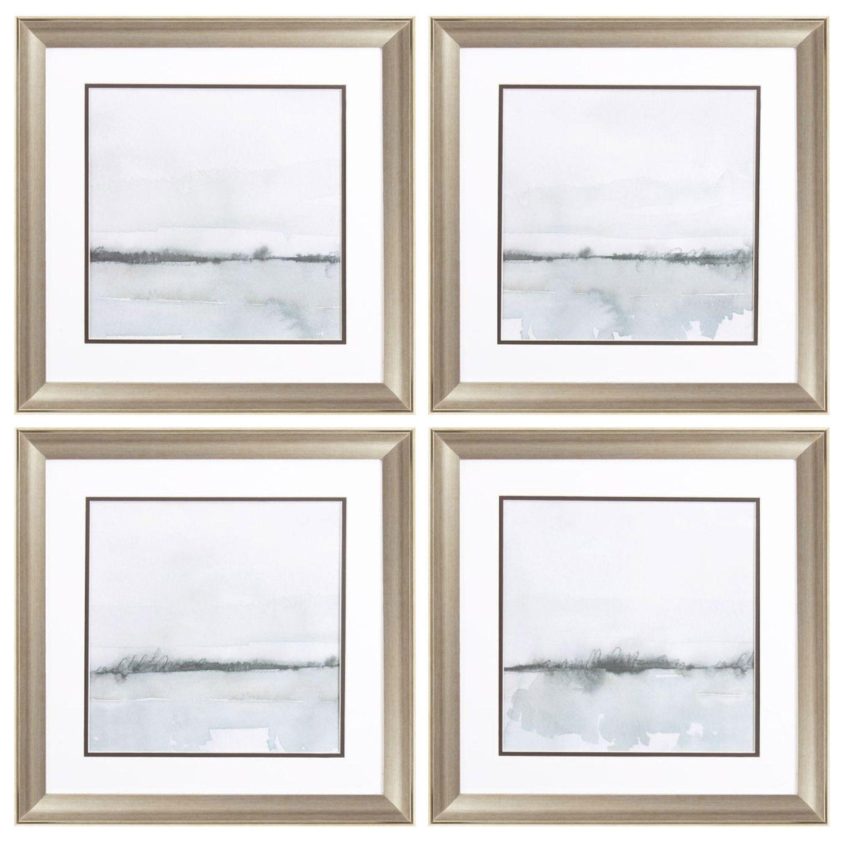 Paragon Winter Reflection S/4 Gray 19 X 19 X 1 Wall Art