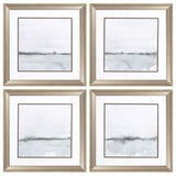Paragon Winter Reflection S/4 Gray 19 X 19 X 1 Wall Art
