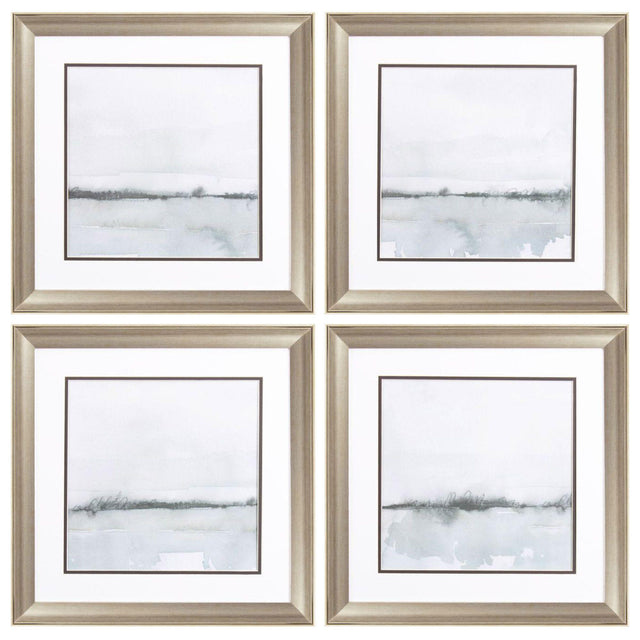 Paragon Winter Reflection S/4 Gray 19 X 19 X 1 Wall Art