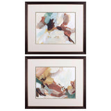 Paragon Earth Abstract S/2 Brown 27 X 31 X 1 Wall Art