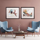 Paragon Earth Abstract S/2 Brown 27 X 31 X 1 Wall Art
