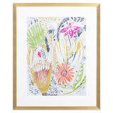 Paragon Tropical Blooms I Green 32 X 26 X 2 Wall Art