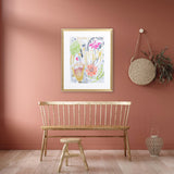 Paragon Tropical Blooms I Green 32 X 26 X 2 Wall Art