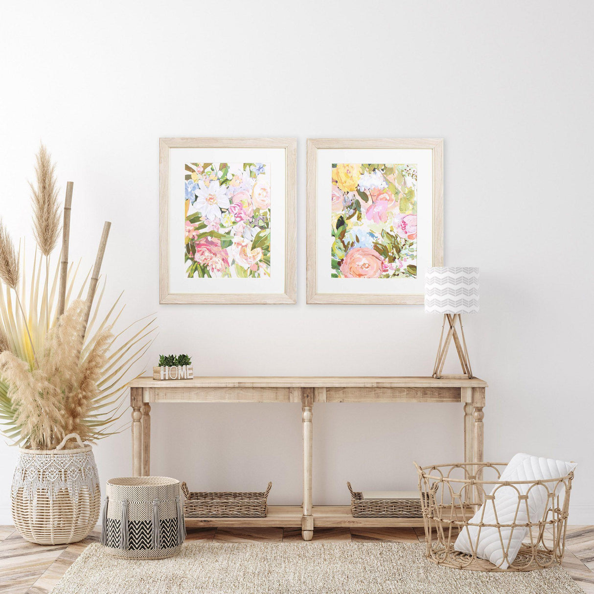 Paragon Abundance Plethera S/2 Pink 23 X 19 X 1 Wall Art