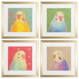 Paragon Colorful Bird A S/4 Green 18 X 18 X 2 Wall Art