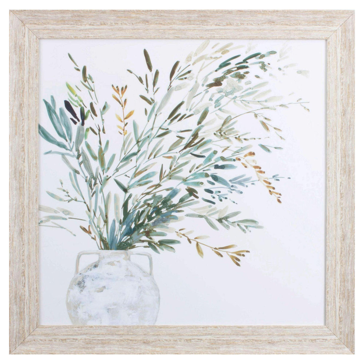Paragon Vase of Grass I Green 28 X 28 X 2 Wall Art