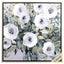 Paragon White Rose Parade Green 30 X 30 X 2 Wall Art