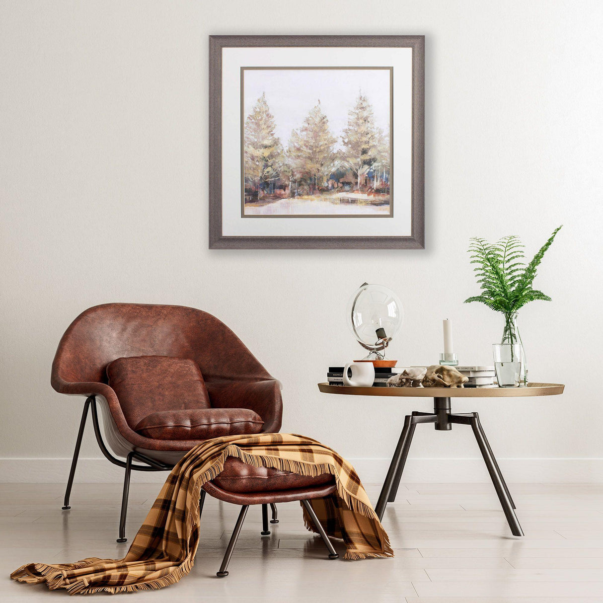 Paragon Gold Forest I Brown 29 X 29 X 1 Wall Art