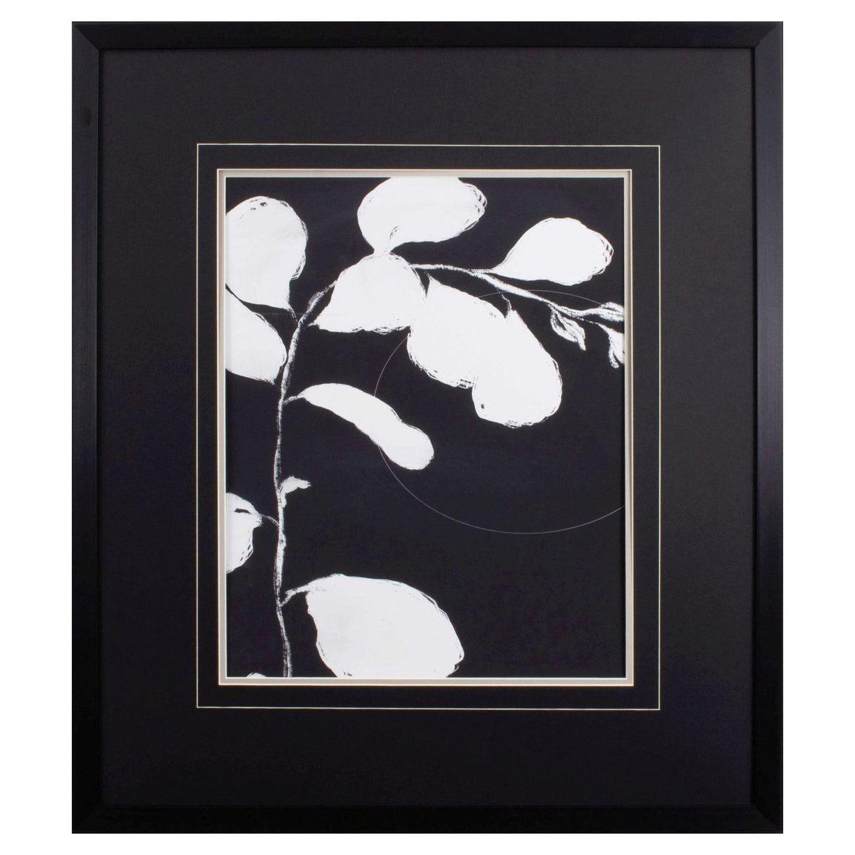 Paragon Botanical Silhouette I Black 32 X 28 X 2 Wall Art