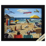 Paragon Dog Beach Neutral 09 X 11 X 2 Wall Art