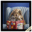 Paragon The Talk Blue 11 X 11 X 2 Wall Art