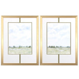 Paragon Distant View S/2 Green 25 X 19 X 2 Wall Art