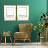 Paragon Distant View S/2 Green 25 X 19 X 2 Wall Art
