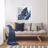Paragon Blue Palms I Blue 27 X 27 X 2 Wall Art