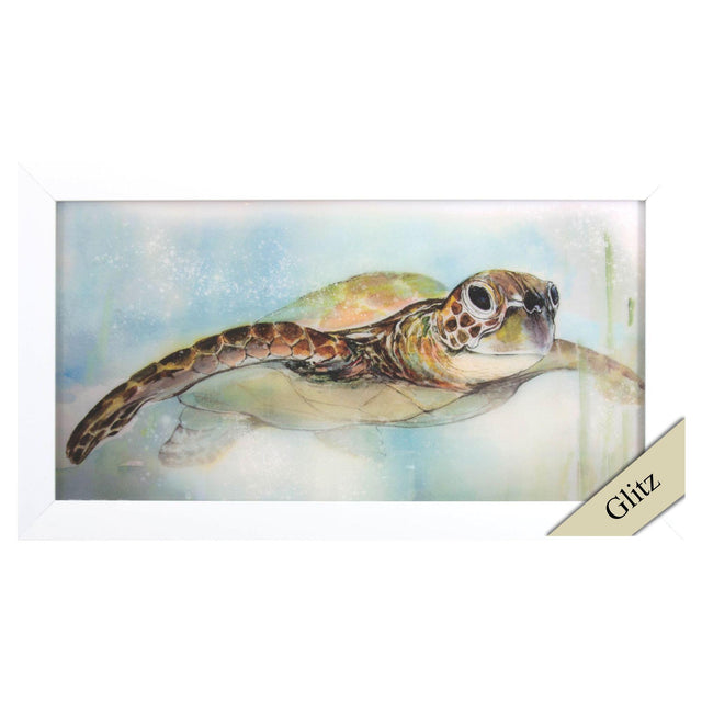 Paragon Majestic Turtle Brown 15 X 27 X 2 Wall Art