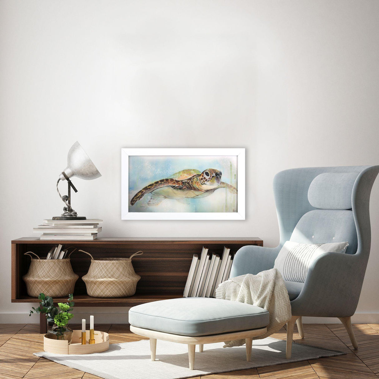 Paragon Majestic Turtle Brown 15 X 27 X 2 Wall Art