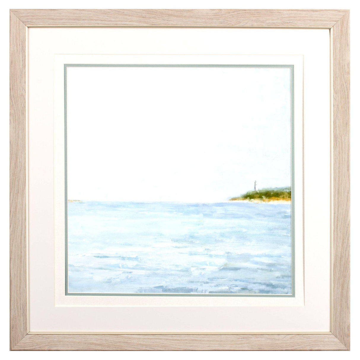 Paragon Bay Scene II Blue 27 X 27 X 1 Wall Art