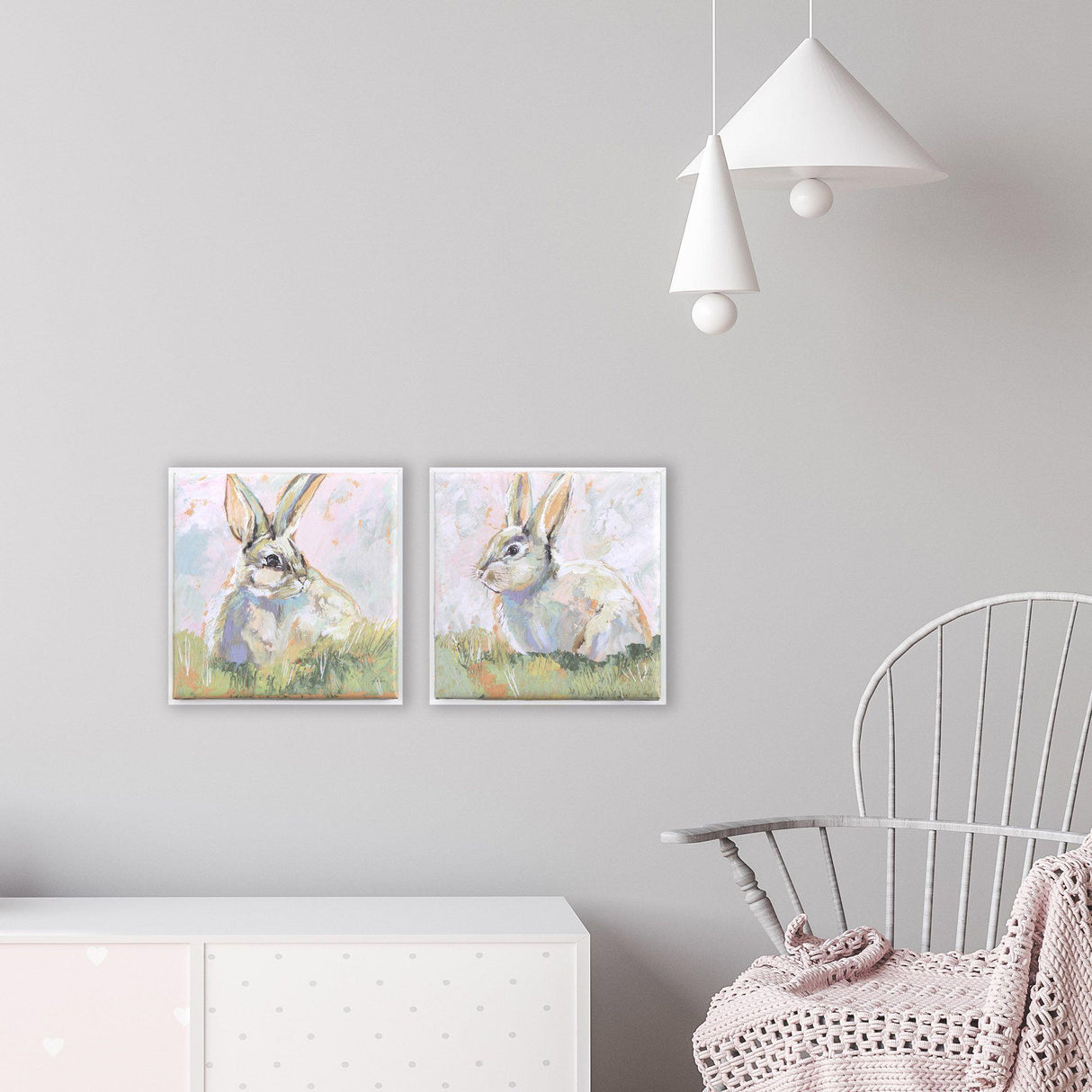 Paragon Bugsy Piper S/2 Green 09 X 09 X 2 Wall Art