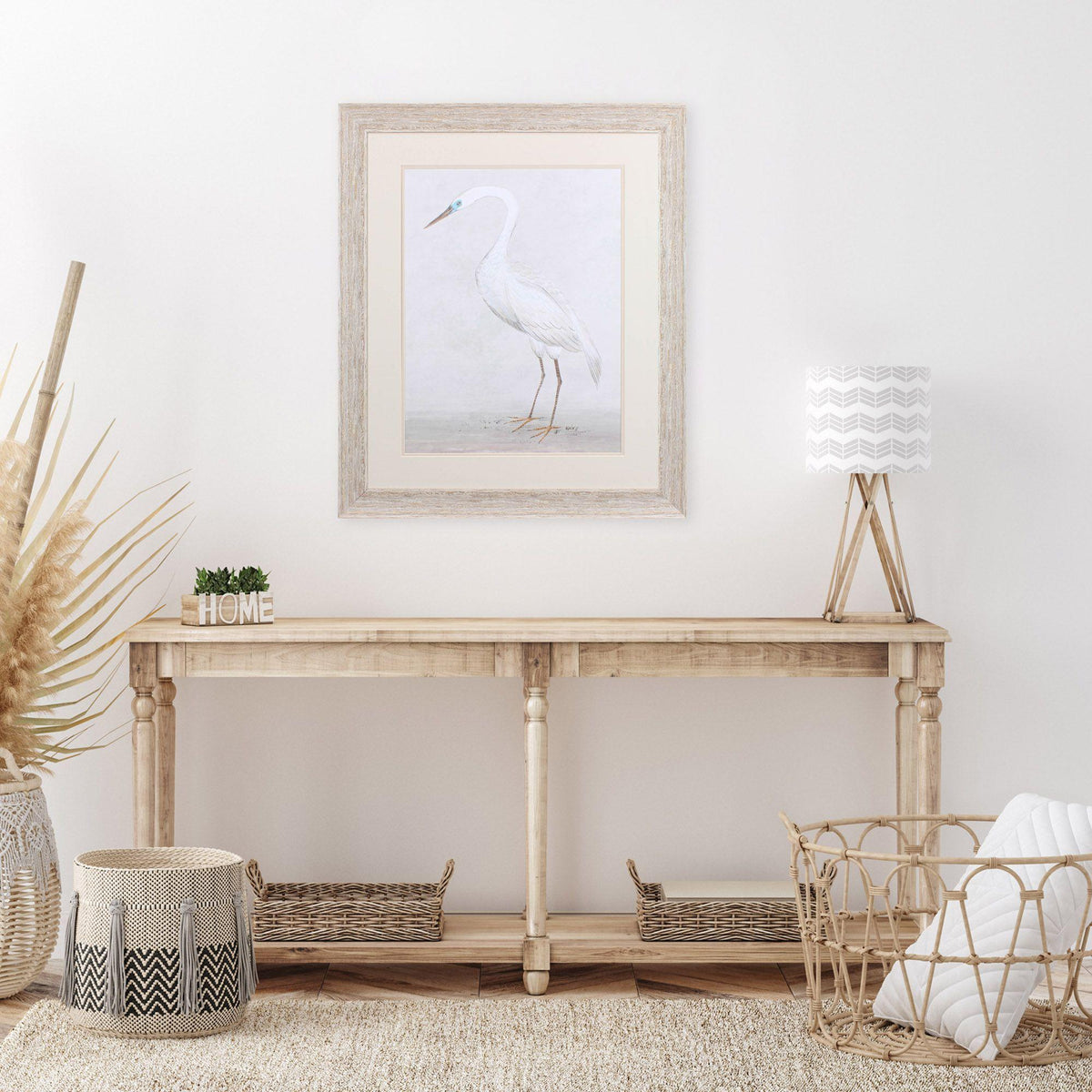 Paragon Vintage Heron II Neutral 34 X 28 X 2 Wall Art