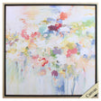 Paragon Floral Burst Abstract Green 30 X 30 X 2 Wall Art