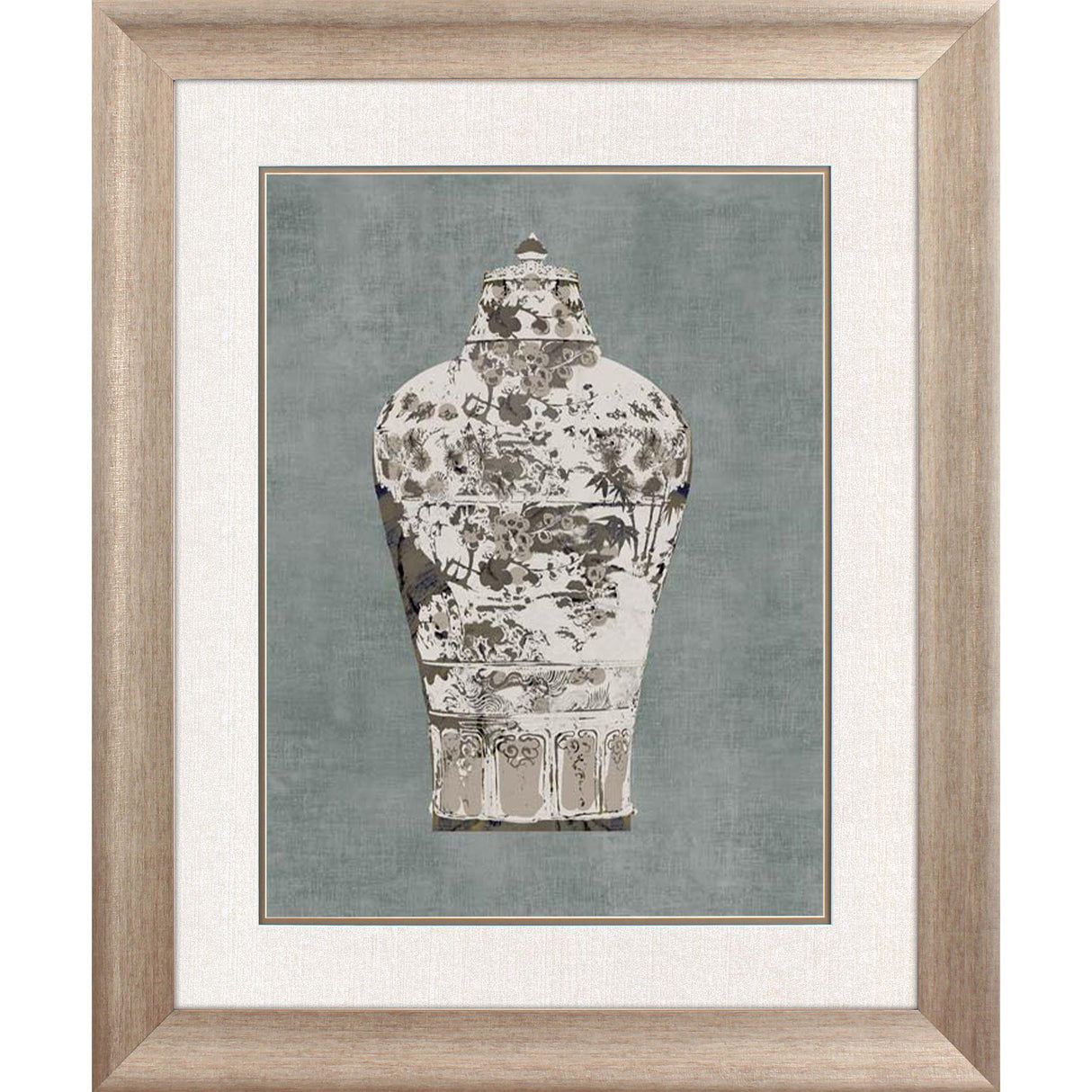 Paragon Deco Vase I Teal 35 X 29 X 2 Wall Art