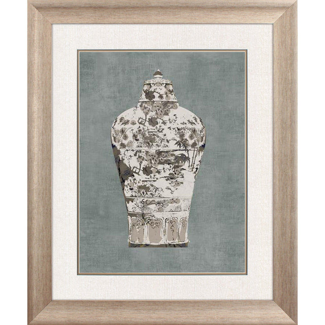 Paragon Deco Vase I Teal 35 X 29 X 2 Wall Art