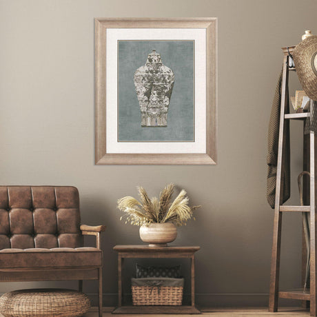 Paragon Deco Vase II Teal 35 X 29 X 2 Wall Art