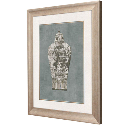 Paragon Deco Vase II Teal 35 X 29 X 2 Wall Art