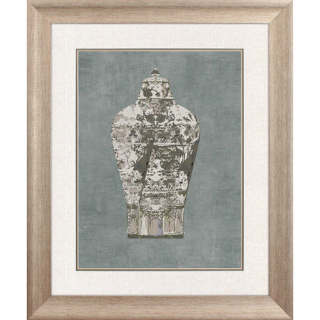 Paragon Deco Vase II Teal 35 X 29 X 2 Wall Art