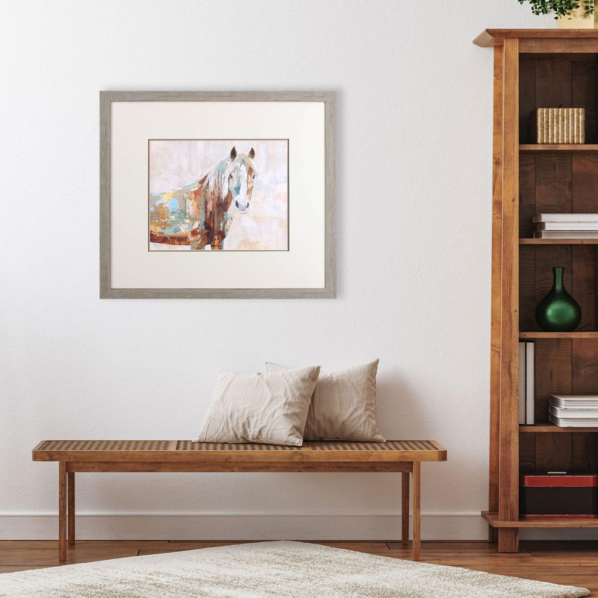 Paragon Dappled Horse I Brown 30 X 34 X 2 Wall Art