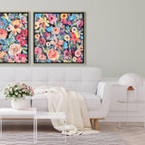 Paragon Breezy Petals II Green 30 X 30 X 2 Wall Art