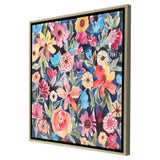 Paragon Breezy Petals II Green 30 X 30 X 2 Wall Art
