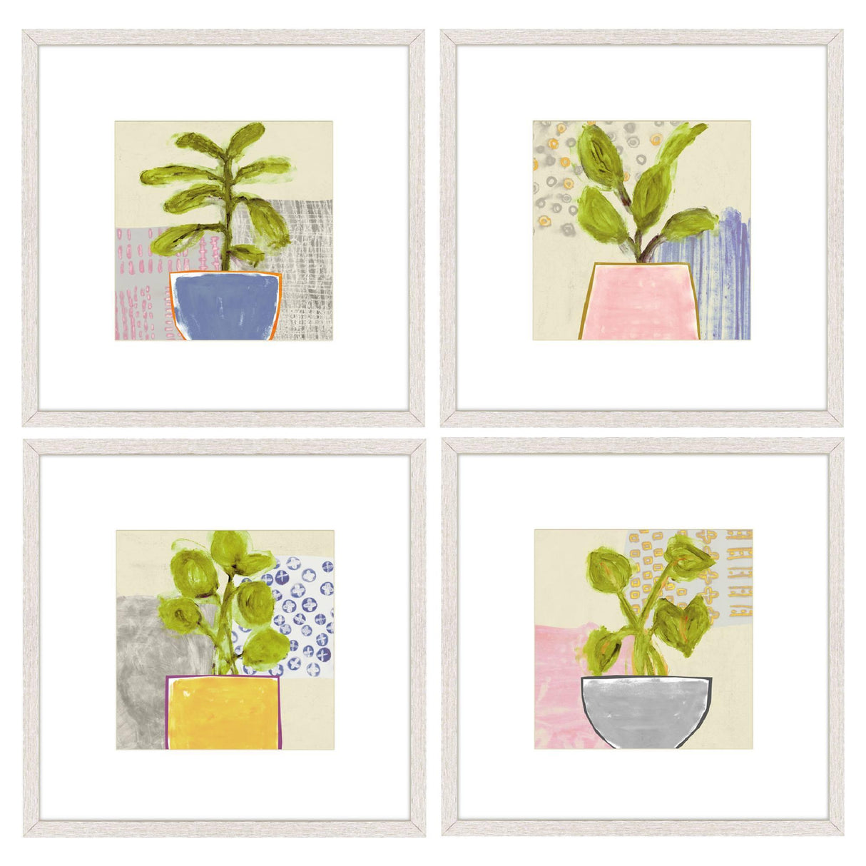 Paragon Native Bud S/4 Green 21 X 21 X 1 Wall Art