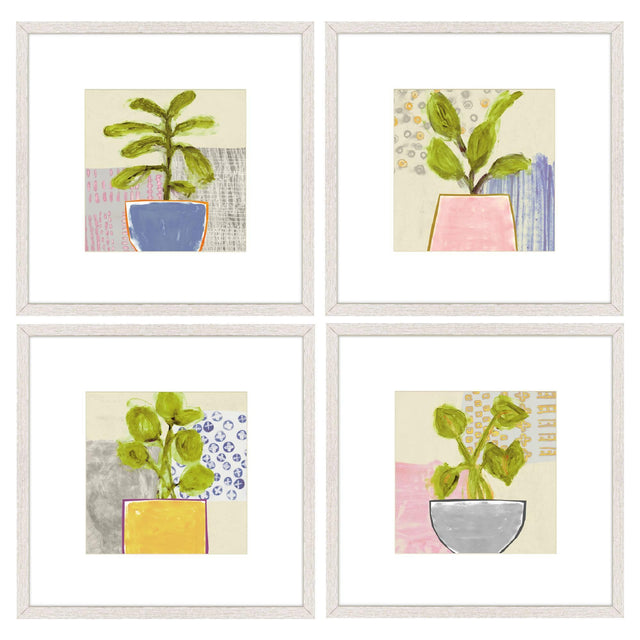 Paragon Native Bud S/4 Green 21 X 21 X 1 Wall Art