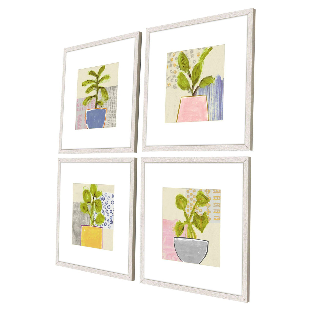Paragon Native Bud S/4 Green 21 X 21 X 1 Wall Art