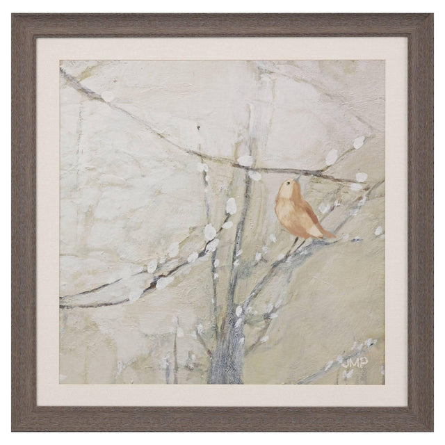 Paragon Budding Willow II Neutral 30 X 30 X 1 Wall Art