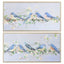 Paragon Chatter Branch S/2 Blue 13 X 25 X 2 Wall Art