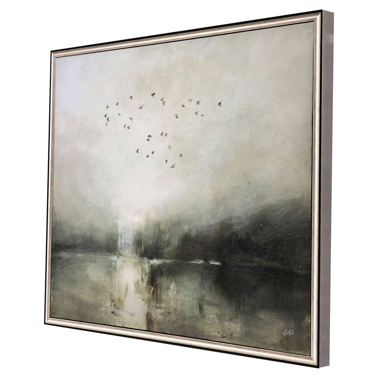 Paragon Evening Flight Green 29 X 35 X 2 Wall Art
