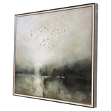 Paragon Evening Flight Green 29 X 35 X 2 Wall Art