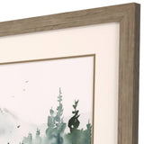Paragon Cabin in the Woods Green 30 X 36 X 2 Wall Art