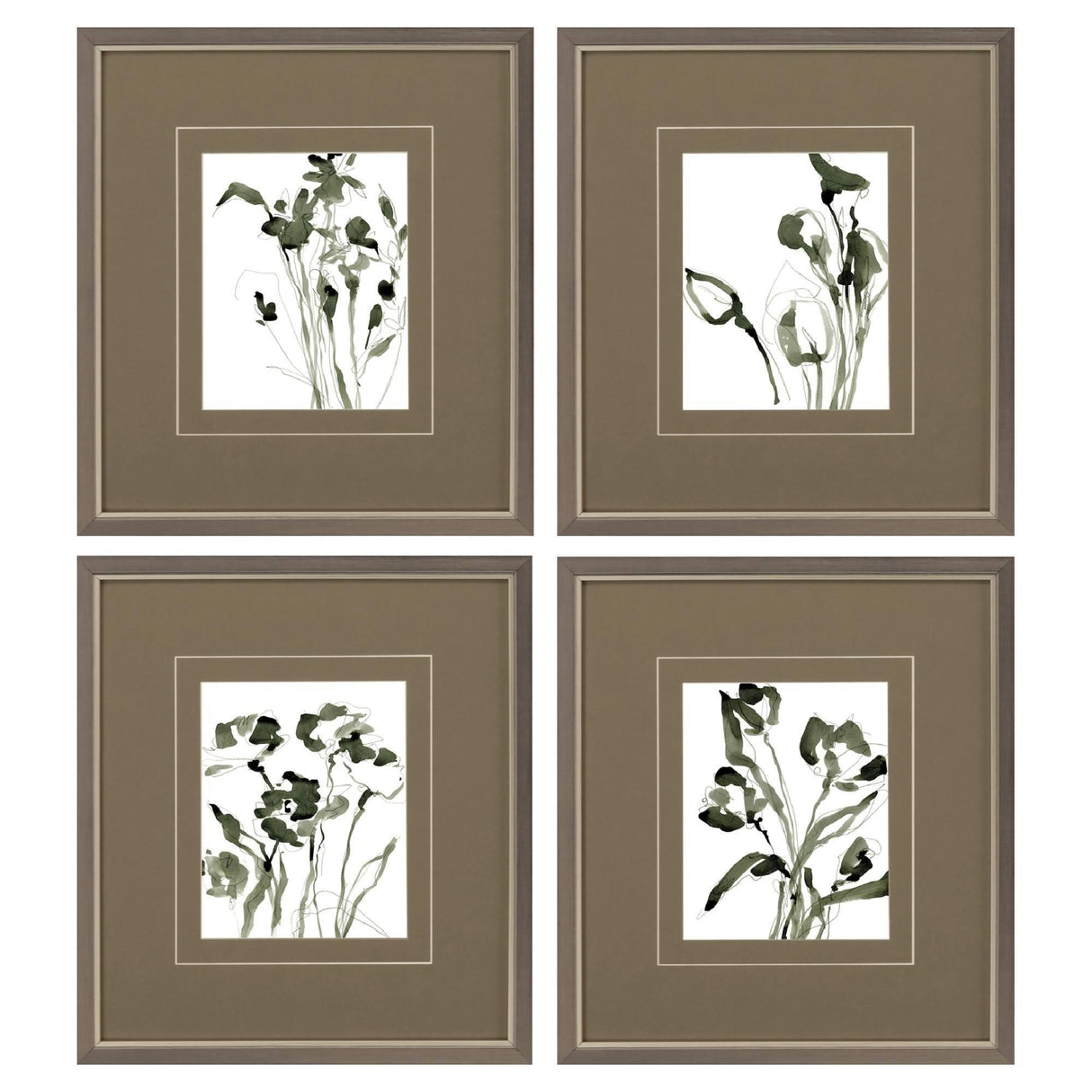 Paragon Sketched Moments S/4 Green 19 X 17 X 1 Wall Art