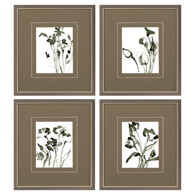 Paragon Sketched Moments S/4 Green 19 X 17 X 1 Wall Art