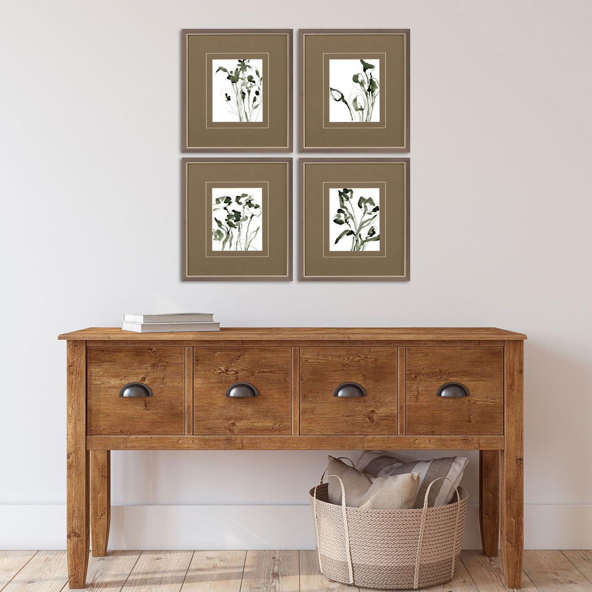 Paragon Sketched Moments S/4 Green 19 X 17 X 1 Wall Art