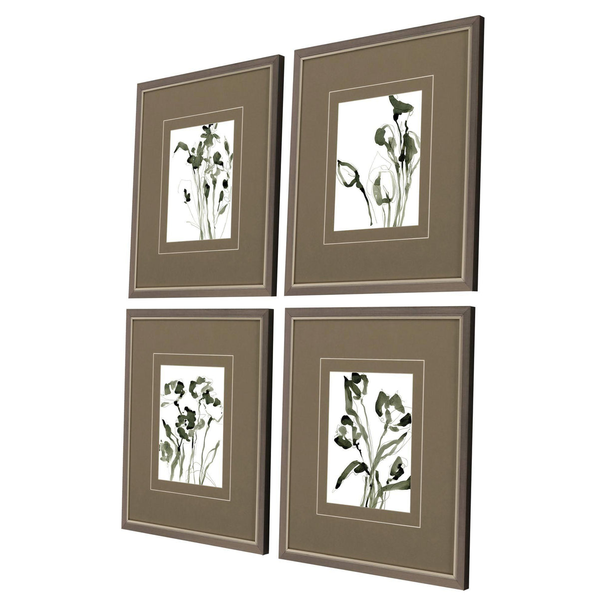 Paragon Sketched Moments S/4 Green 19 X 17 X 1 Wall Art