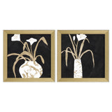 Paragon Simple Life S/2 Black 14 X 14 X 2 Wall Art