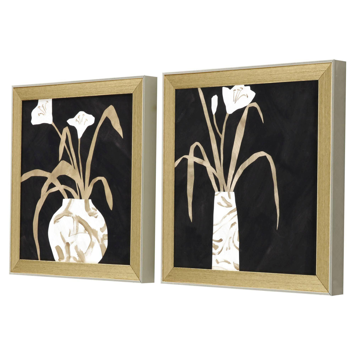Paragon Simple Life S/2 Black 14 X 14 X 2 Wall Art