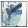 Paragon Luxe Banana Leaf II Blue 29 X 29 X 2 Wall Art
