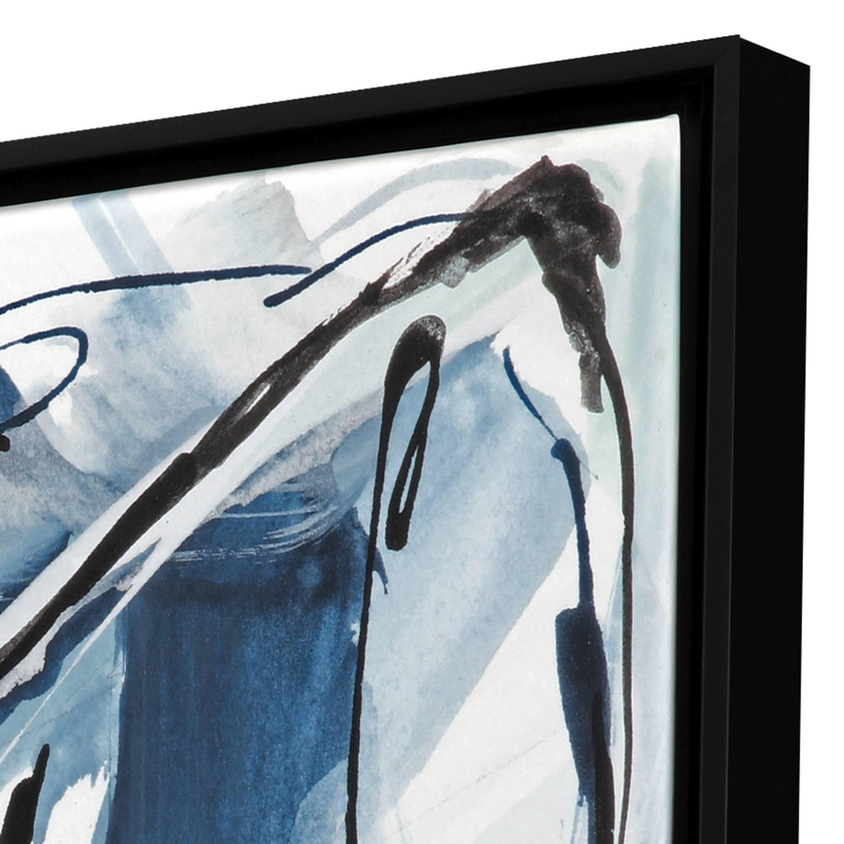 Paragon Luxe Banana Leaf III Blue 29 X 29 X 2 Wall Art