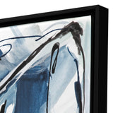 Paragon Luxe Banana Leaf III Blue 29 X 29 X 2 Wall Art